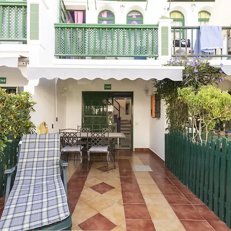 Maspalomas Bungalow Terraza Y Piscina 1269 * ماسبالوماس